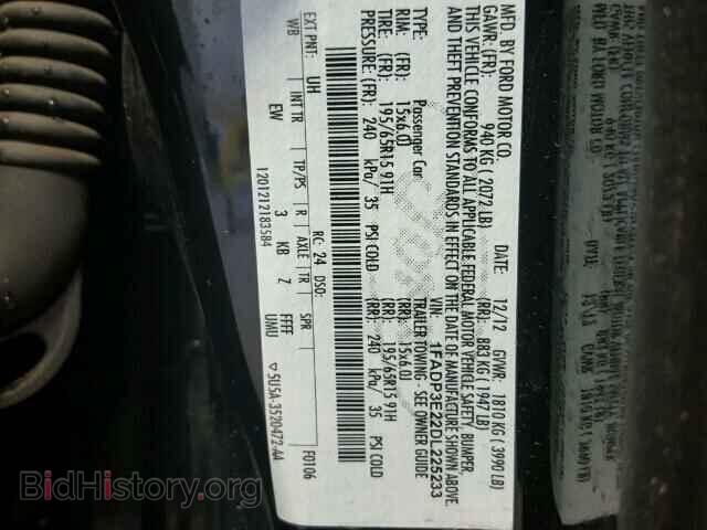 2013 FORD FOCUS - VIN: 1FADP3E22DL225233 - Photo 10
