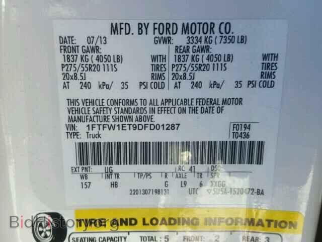 2013 FORD F150 - VIN: 1FTFW1ET9DFD01287 - Photo 10