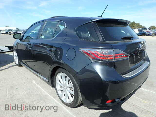 2011 LEXUS CT 200 - VIN: JTHKD5BH6B2018523 - Фото 3