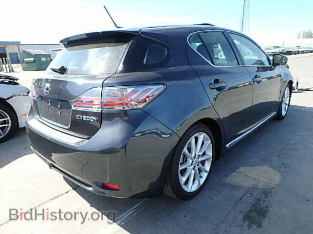 2011 LEXUS CT 200 - VIN: JTHKD5BH6B2018523 - Фото 4