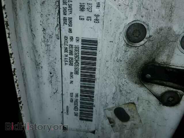 2004 DODGE NEON - VIN: 1B3ES26C04D516386 - Фото 10
