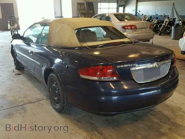 2002 CHRYSLER SEBRING - VIN: 1C3EL45X92N111134 - Фото 3