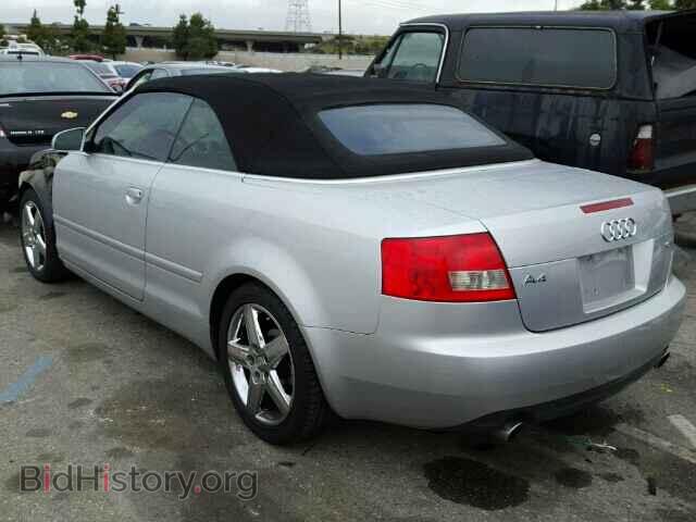 2005 AUDI A4 - VIN: WAUAC48H65K016600 - Фото 3
