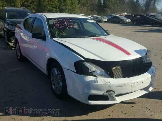 Фотография 1C3CDZAB8CN111624 - DODGE AVENGER 2012