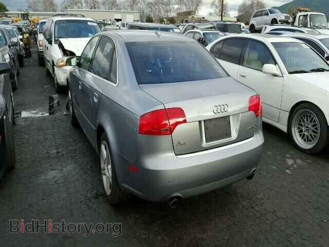 2007 AUDI A4 - VIN: WAUAF78E37A138676 - Фото 3