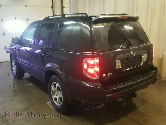 2007 HONDA PILOT - VIN: 2HKYF18587H526347 - Фото 3