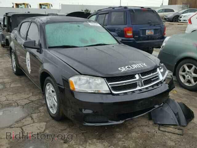 Фотография 1C3CDZAB4CN133040 - DODGE AVENGER 2012