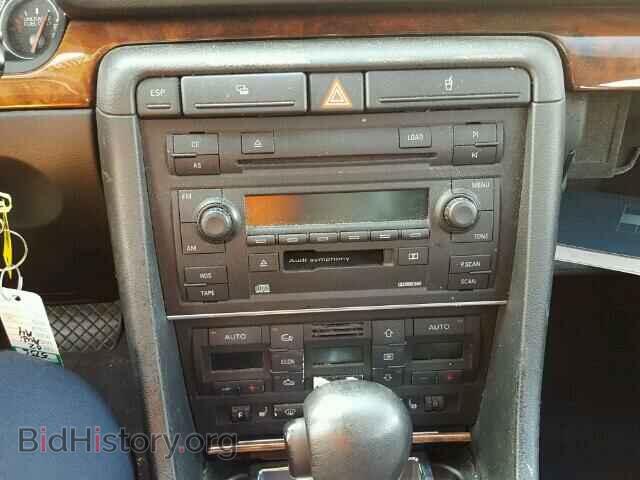 2002 AUDI A4 - VIN: WAULT68E42A168130 - Фото 9