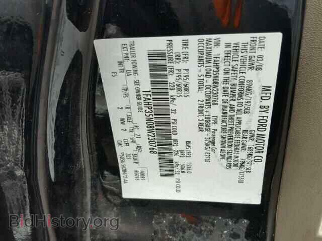 2008 FORD FOCUS - VIN: 1FAHP35N08W230768 - Фото 10