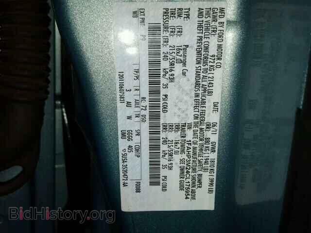 2012 FORD FOCUS - VIN: 1FAHP3M24CL175954 - Фото 10