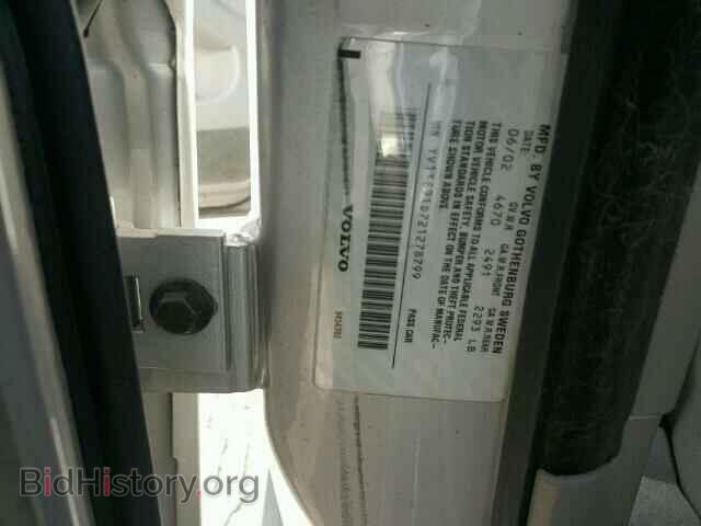2002 VOLVO S80 - VIN: YV1TS91D721278799 - Фото 10