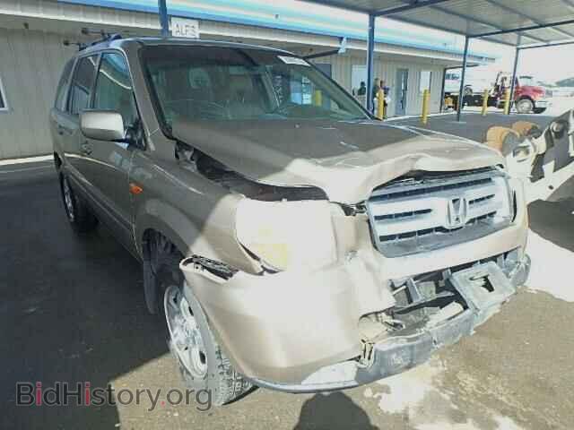 Фотография 2HKYF18536H501421 - HONDA PILOT 2006