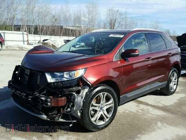 2015 FORD EDGE - VIN: 2FMTK4K90FBB10186 - Фото 2