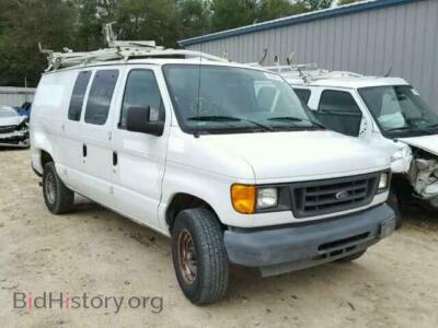 2007 Ford ECONOLINE, white — VIN 1FTNE24L77DA84330, Copart