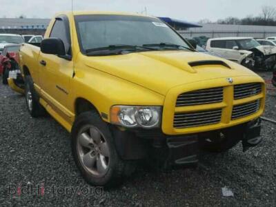2005 Dodge RAM 1500 RAM 1500 S, желтый — VIN 1D7HA16D35J526596, Copart