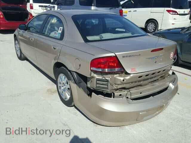 2006 CHRYSLER SEBRING - VIN: 1C3AL56R96N113346 - Фото 3