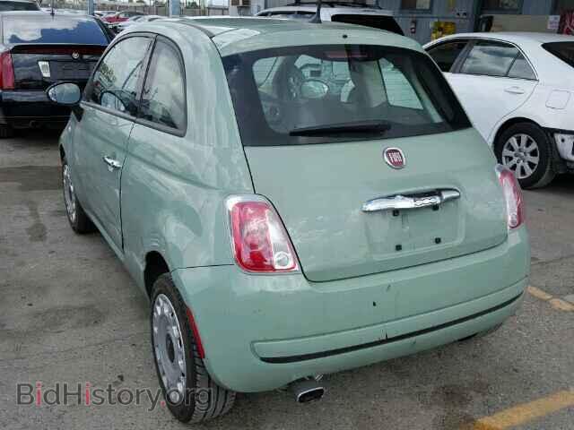 2013 FIAT 500 - VIN: 3C3CFFAR8DT742011 - Фото 3