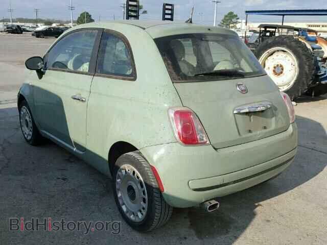 2012 FIAT 500 - VIN: 3C3CFFAR6CT379755 - Фото 3
