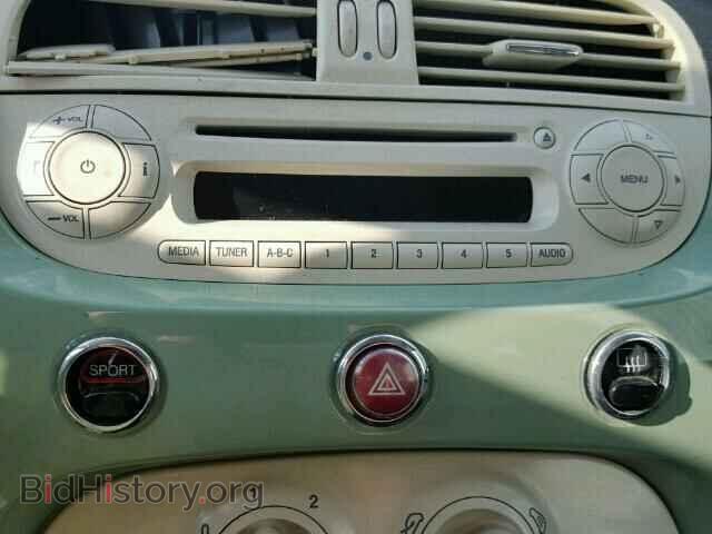 2012 FIAT 500 - VIN: 3C3CFFAR6CT379755 - Фото 9