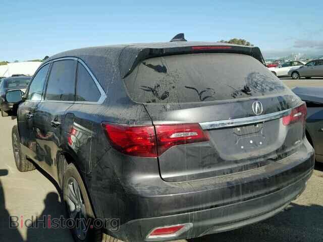 2014 ACURA MDX - VIN: 5FRYD4H2XEB032837 - Фото 3