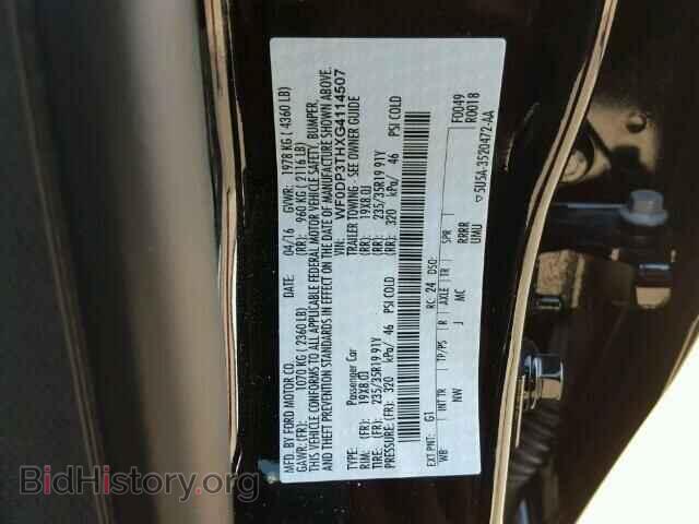 2016 FORD FOCUS - VIN: WF0DP3THXG4114507 - Photo 10