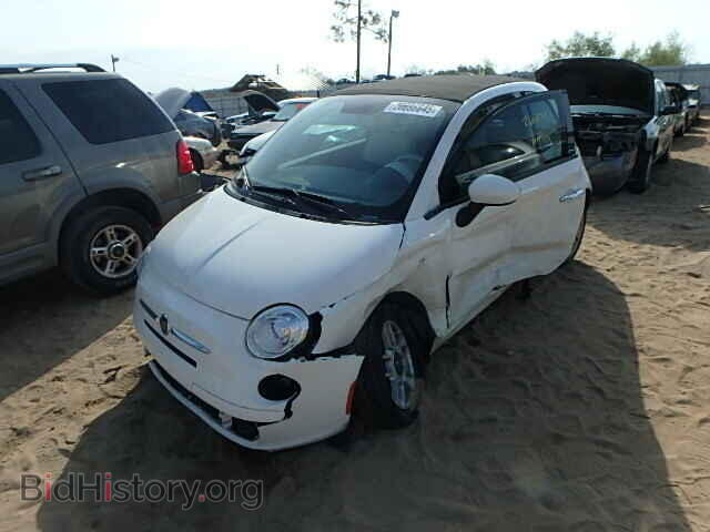 2012 FIAT 500 - VIN: 3C3CFFDR2CT199166 - Фото 2