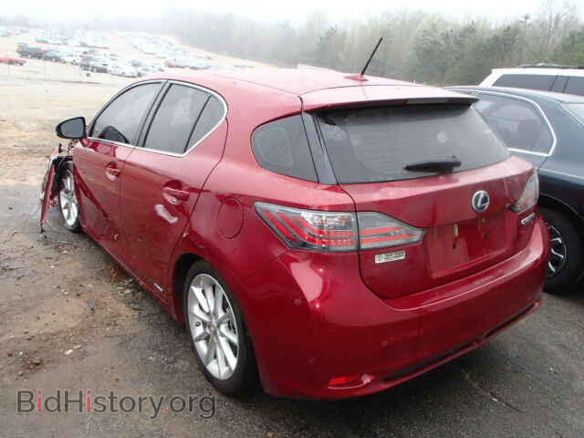 2012 LEXUS CT 200 - VIN: JTHKD5BH3C2052842 - Фото 3