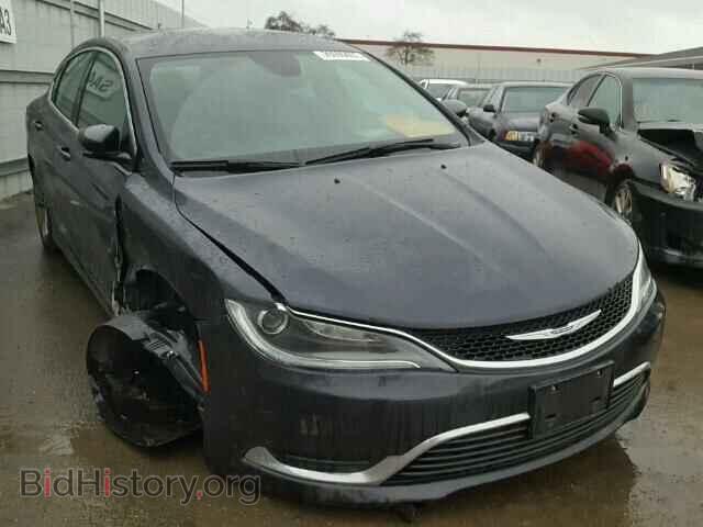 Фотография 1C3CCCAB2GN179018 - CHRYSLER 200 2016