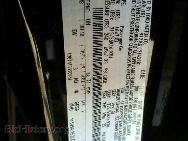 2014 FORD FOCUS - VIN: 1FADP3F24EL455694 - Photo 10