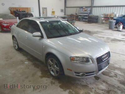 2007 Audi A4 A4 2.0 TUR, silver — VIN WAUAF78E17A228361, Copart
