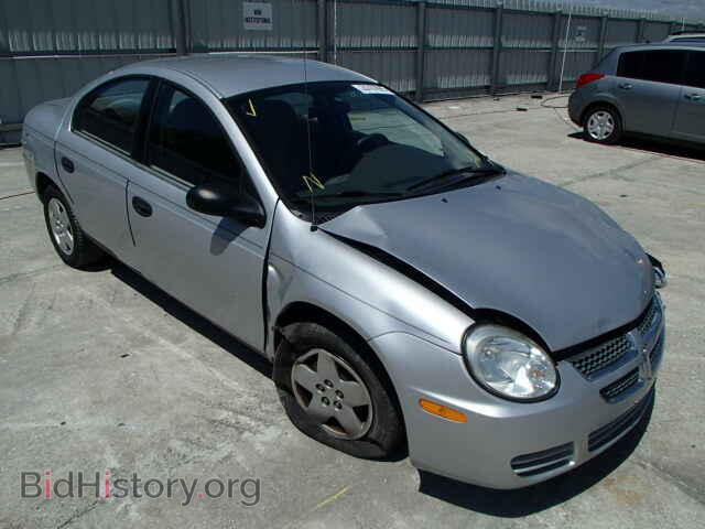 Фотография 1B3ES26C14D517076 - DODGE NEON 2004