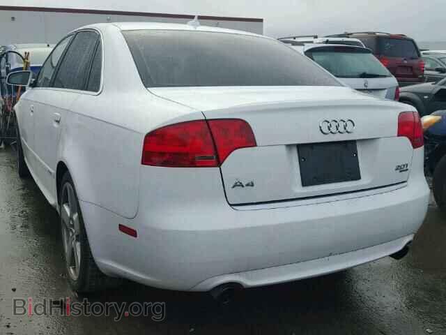 2007 AUDI A4 - VIN: WAUEF78E97A011156 - Фото 3