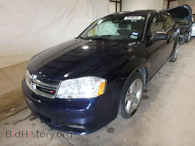 2013 DODGE AVENGER - VIN: 1C3CDZABXDN589187 - Фото 2
