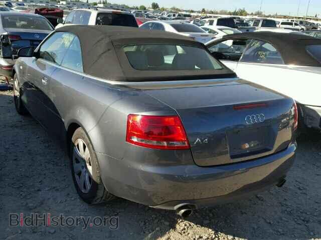 2007 AUDI A4 - VIN: WAUAF48H07K026730 - Фото 3