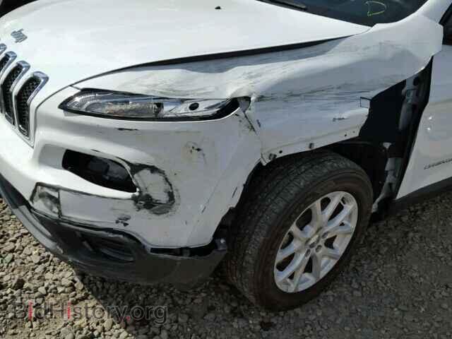 2015 JEEP CHEROKEE - VIN: 1C4PJLAB9FW516554 - Фото 9