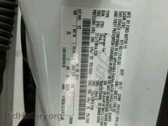 2012 FORD FOCUS - VIN: 1FAHP3F26CL131984 - Фото 10
