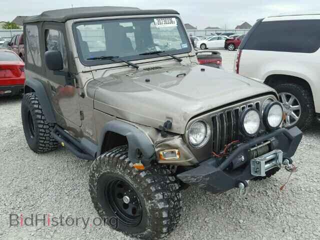 Фотография 1J4FA291X3P332161 - JEEP WRANGLER 2003