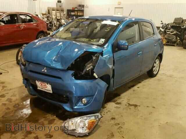 2015 MITSUBISHI MIRAGE - VIN: ML32A4HJ9FH033764 - Фото 2