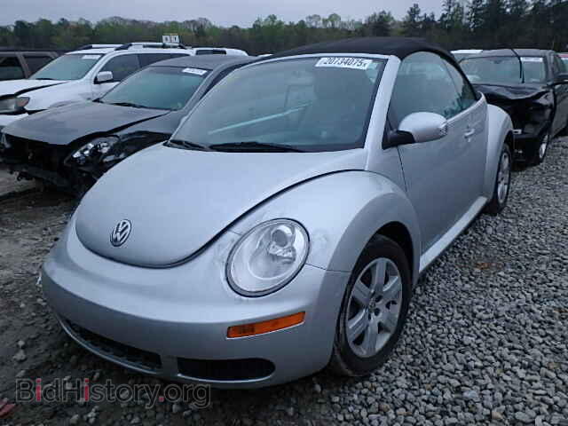 2007 VOLKSWAGEN BEETLE - VIN: 3VWPF31Y97M416524 - Фото 2