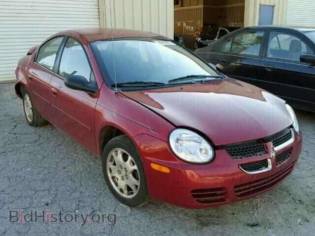 Фотография 1B3ES56C85D105546 - DODGE NEON 2005