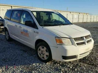2010 Dodge CARAVAN Grand Cara, white — VIN 2D4RN4DEXAR134661, Copart