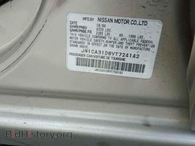2000 NISSAN MAXIMA - VIN: JN1CA31D8YT724142 - Фото 10