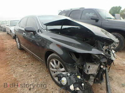2007 Lexus LS460 LS 460, silver — VIN JTHBL46F475002462, Copart