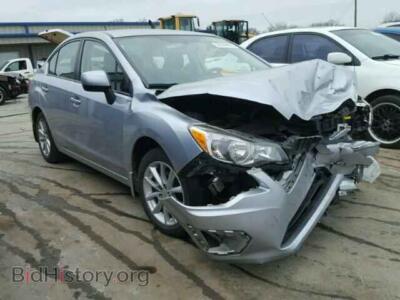 2012 Subaru IMPREZA Impreza PR, silver — VIN JF1GJAB64CH009105, Copart