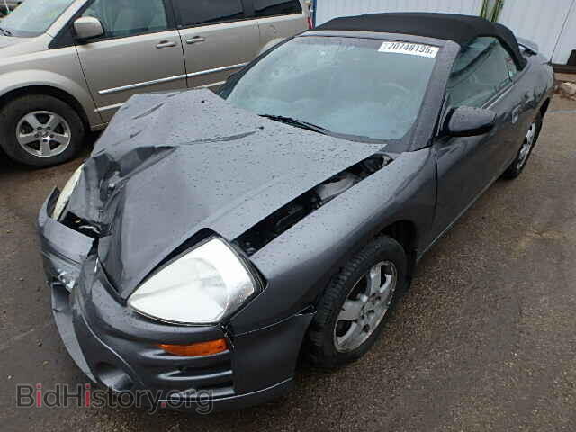2003 MITSUBISHI ECLIPSE - VIN: 4A3AE45G83E031679 - Фото 2