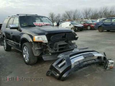 2015 Ford EXPEDITION, черный — VIN 1FMJU1LT5FEF16477, Copart