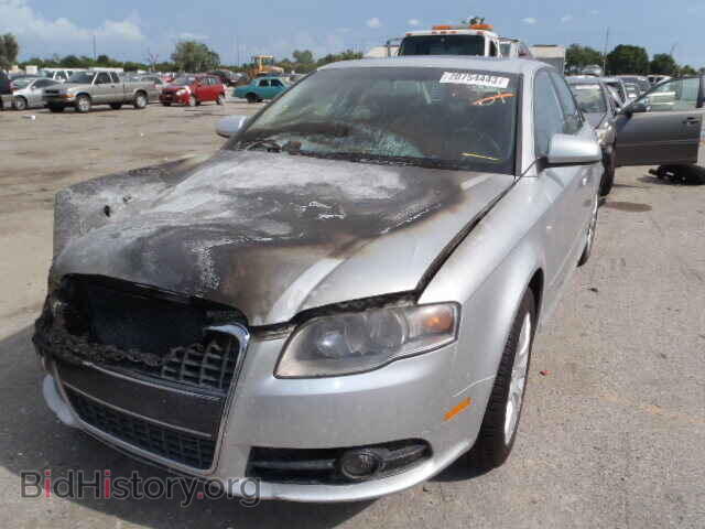 2008 AUDI A4 - VIN: WAUAF78E78A148306 - Фото 2