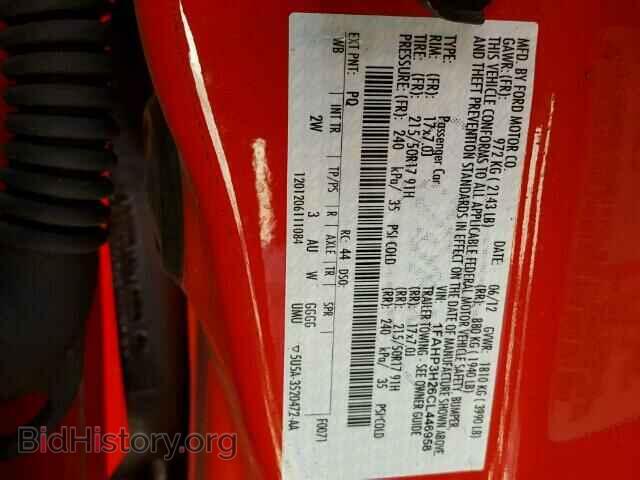 2012 FORD FOCUS - VIN: 1FAHP3H26CL446958 - Photo 10