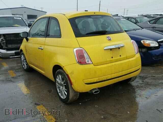 2012 FIAT 500 - VIN: 3C3CFFAR5CT164772 - Фото 3