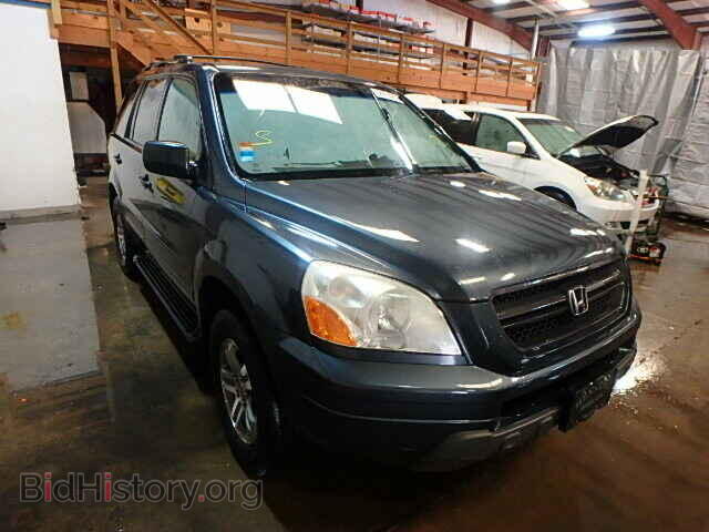 Photo 5FNYF18625B048432 - HONDA PILOT 2005